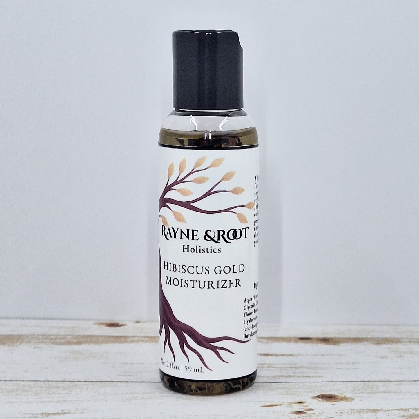 Hibiscus Gold Moisturizer - Soothing Oil-Based Moisturizer