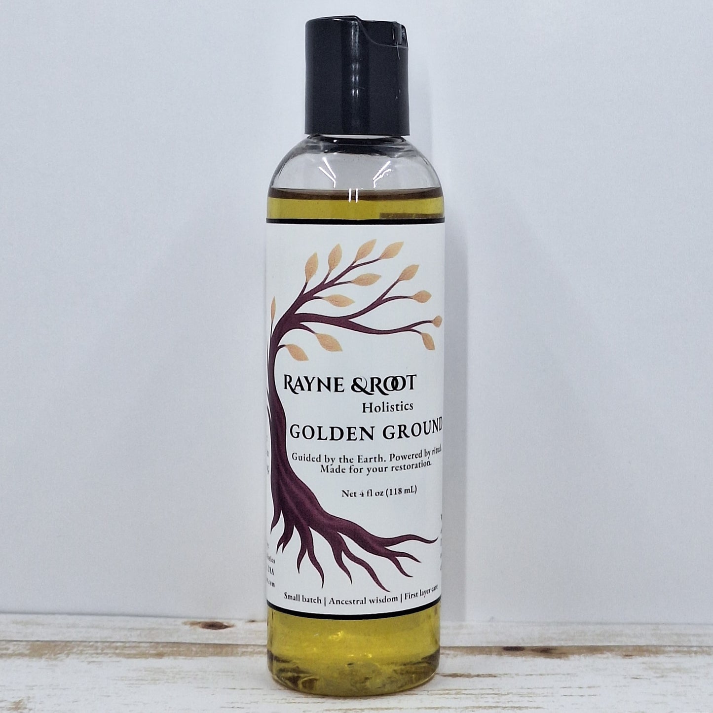 Golden Ground Body Oil | Meditation & Grounding Aromatherapy Oil