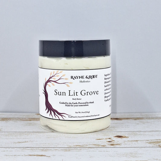 Sun Lit Grove | Energizing Citrus Body Butter | Morning Aromatherapy