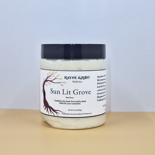 Sun Lit Grove | Energizing Citrus Body Butter | Morning Aromatherapy